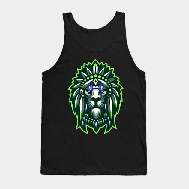 Panthera leo Tank Top by Jenex